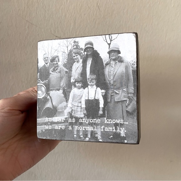 Trash Talk by Annie Small Vintage-Style Decorative Art Plaque with Funny Quote - Picture 1 of 3